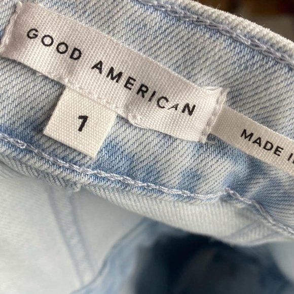 COPY - Good American FIT FOR SUCCESS Compression 90s Tube Denim Jumpsuit Light … - Picture 9 of 9